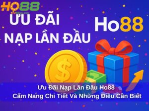 Ưu Đãi Nạp Lần Đầu Ho88: Cẩm Nang Chi Tiết Và Những Điều Cần Biết
